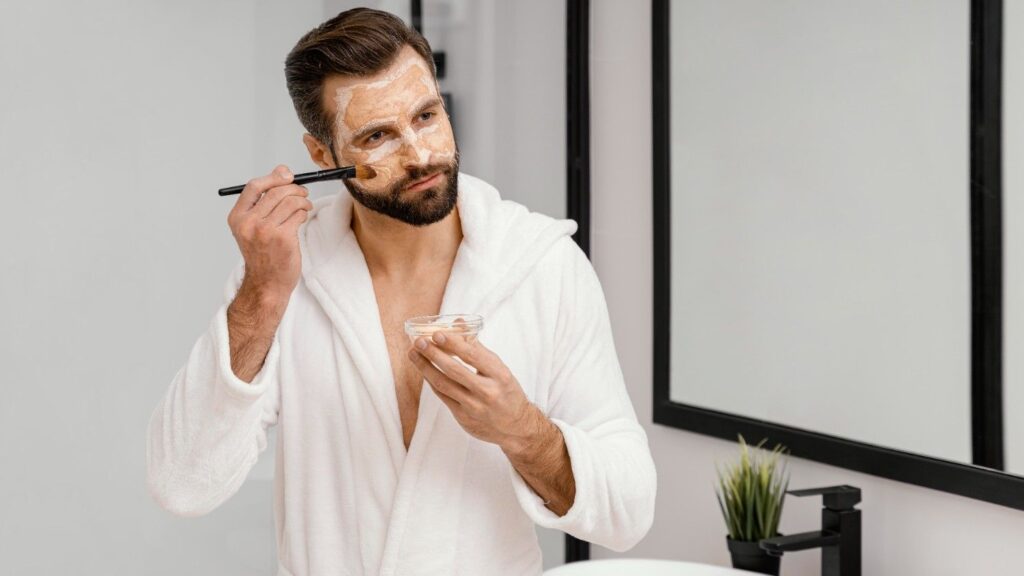 skin care routine for men